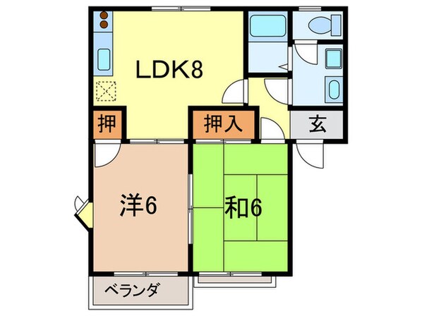 リバーサイド西宮の物件間取画像